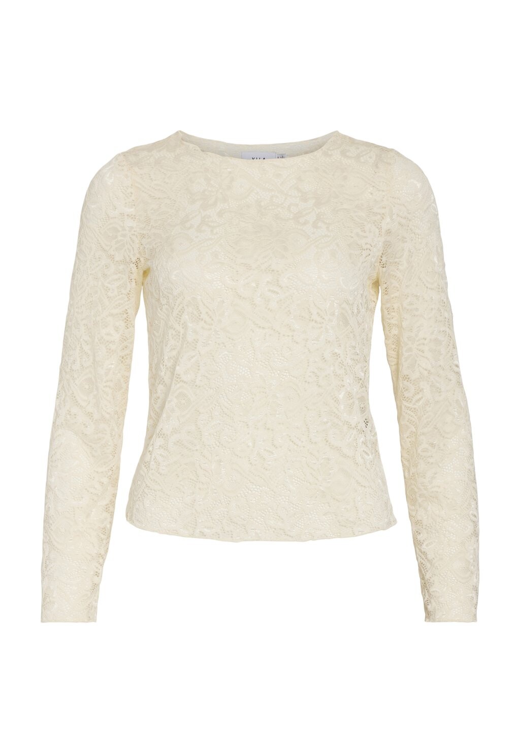 Топ с длинными рукавами VIHELEN VILA, кремовый 
Топ с длинными рукавами VIHELEN VILA, кремовый