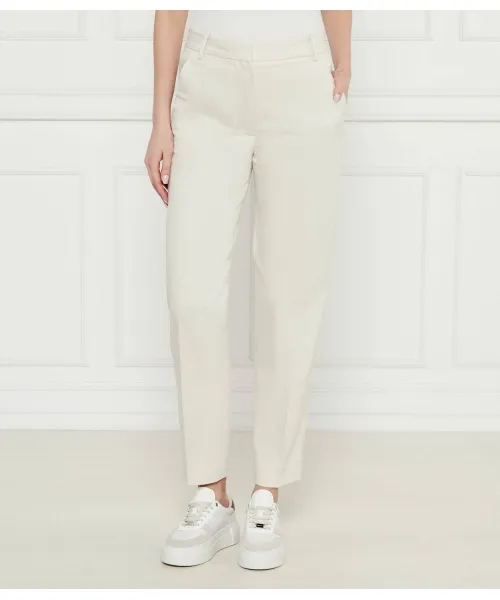 Брюки Tapered fit Calvin Klein, бежевый 
Брюки Tapered fit Calvin Klein, бежевый