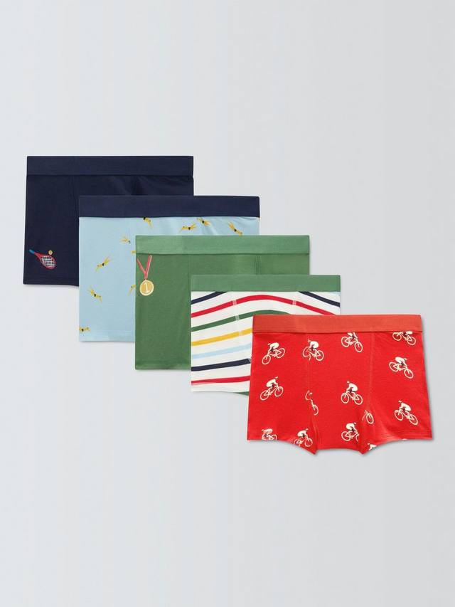 Детские спортивные шорты с принтом John Lewis, Pack of 5, Multi
Детские спортивные шорты с принтом John Lewis, Pack of 5, Multi