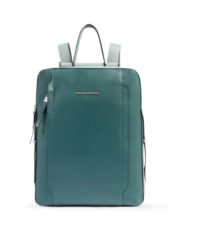 Женский рюкзак для ноутбука с отделением для iPad, ударопрочный, с мягкой подкладкой и защитой от RFID-сканирования. Piquadro, зеленый
Женский рюкзак для ноутбука с отделением для iPad, ударопрочный, с мягкой подкладкой и защитой от RFID-сканирования. Piquadro, зеленый