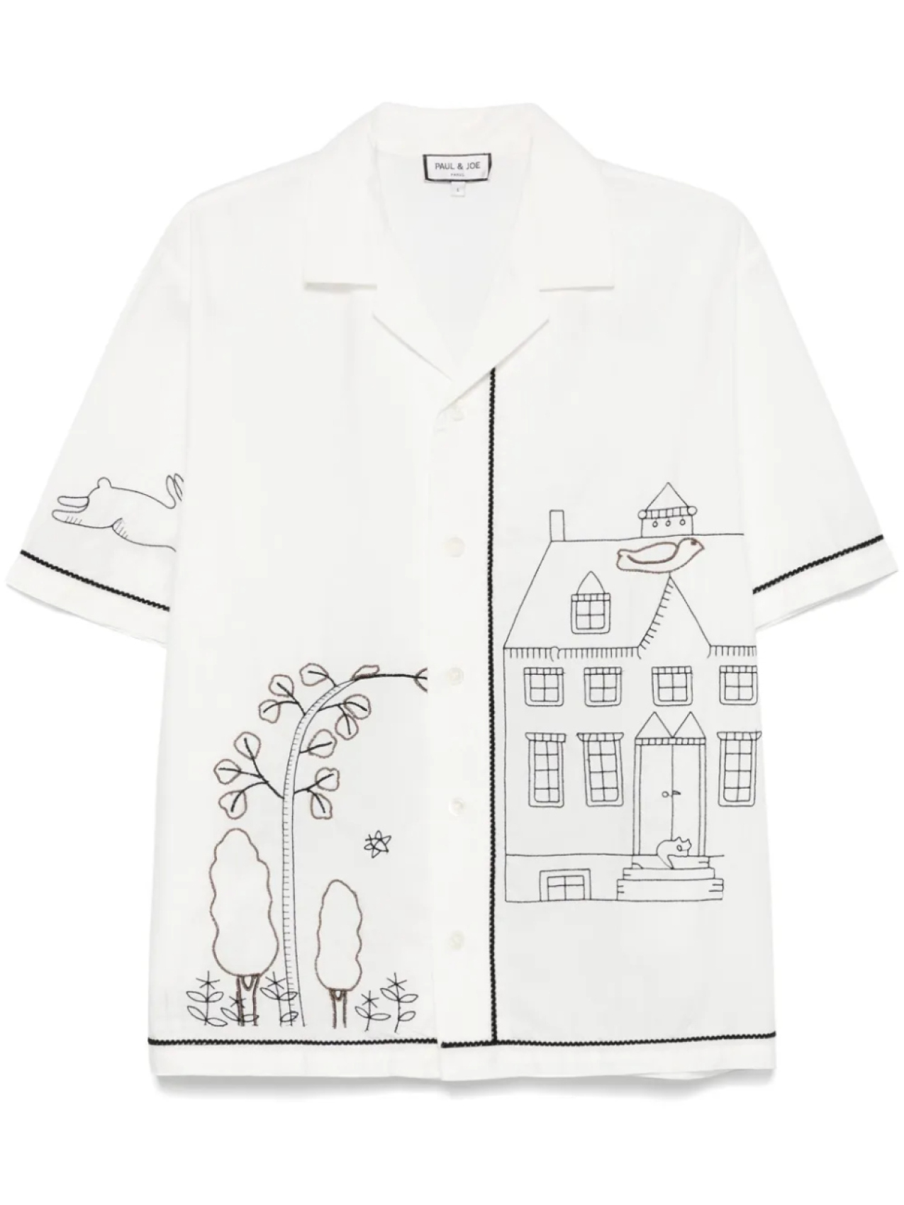 Paul & Joe рубашка Rabbit, белый
Paul & Joe рубашка Rabbit, белый