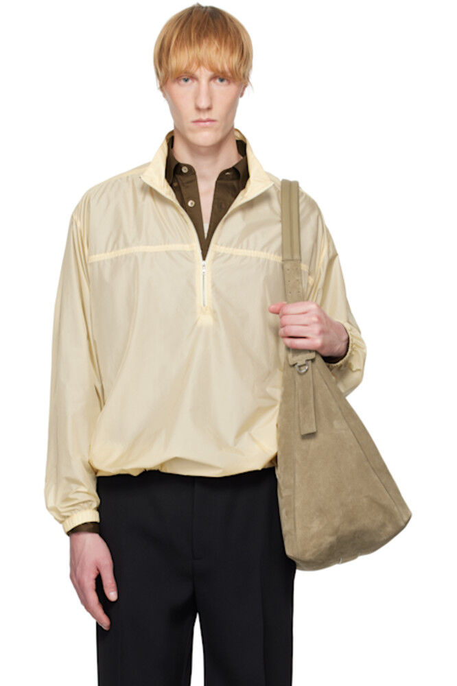 Желтая легкая нейлоновая куртка с полумолнией AURALEE, Желтый, Желтая легкая нейлоновая куртка с полумолнией AURALEE
Желтая легкая нейлоновая куртка с полумолнией AURALEE, Желтый, Желтая легкая нейлоновая куртка с полумолнией AURALEE