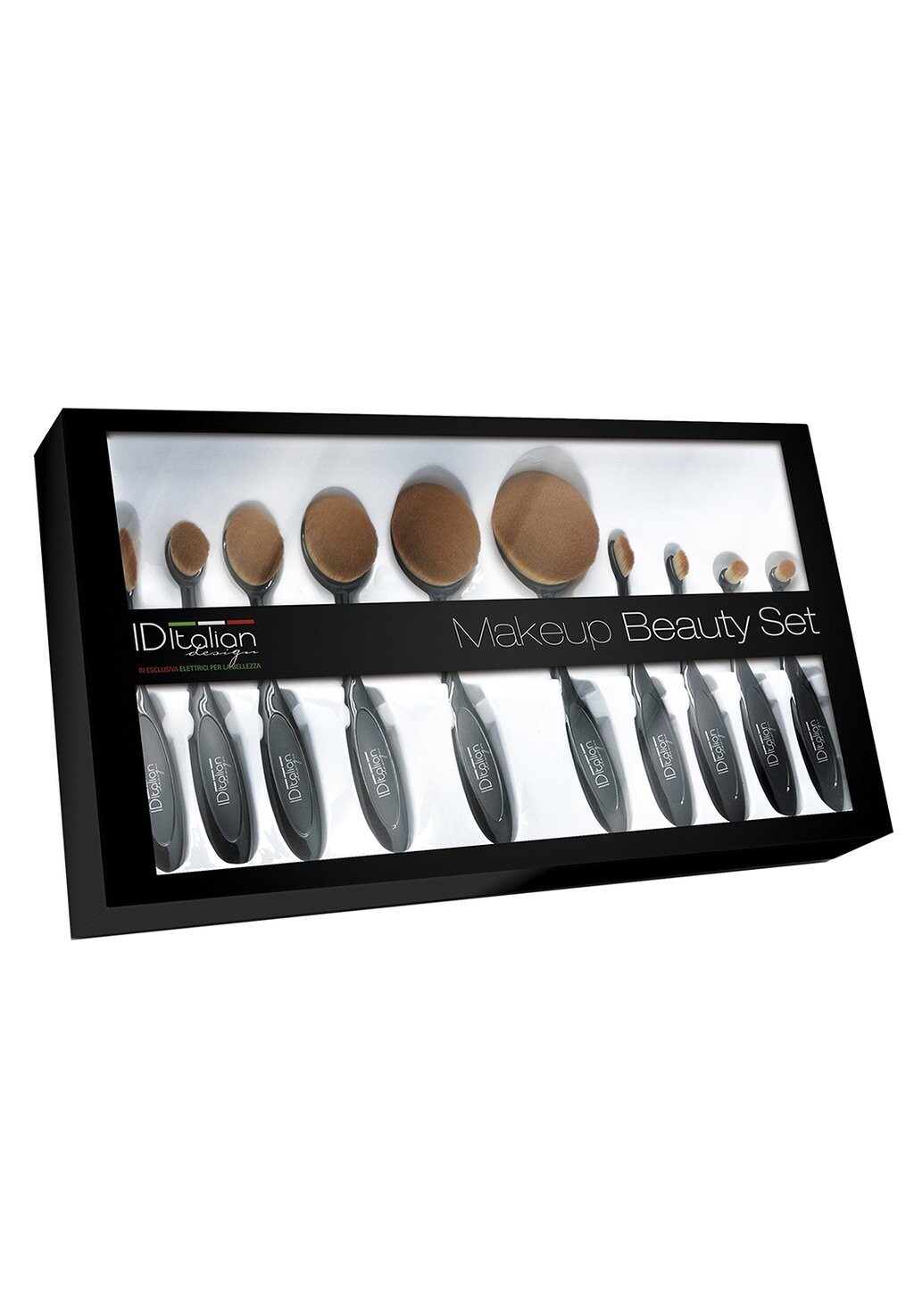Набор кистей Italian Design Accessories 10 Makeup Brushes Set Italian Design, черный
Набор кистей Italian Design Accessories 10 Makeup Brushes Set Italian Design, черный