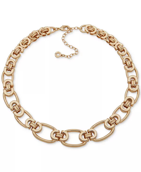 Ожерелье-Воротник из овальной цепочки золотистого оттенка Anne Klein, gold
Ожерелье-Воротник из овальной цепочки золотистого оттенка Anne Klein, gold