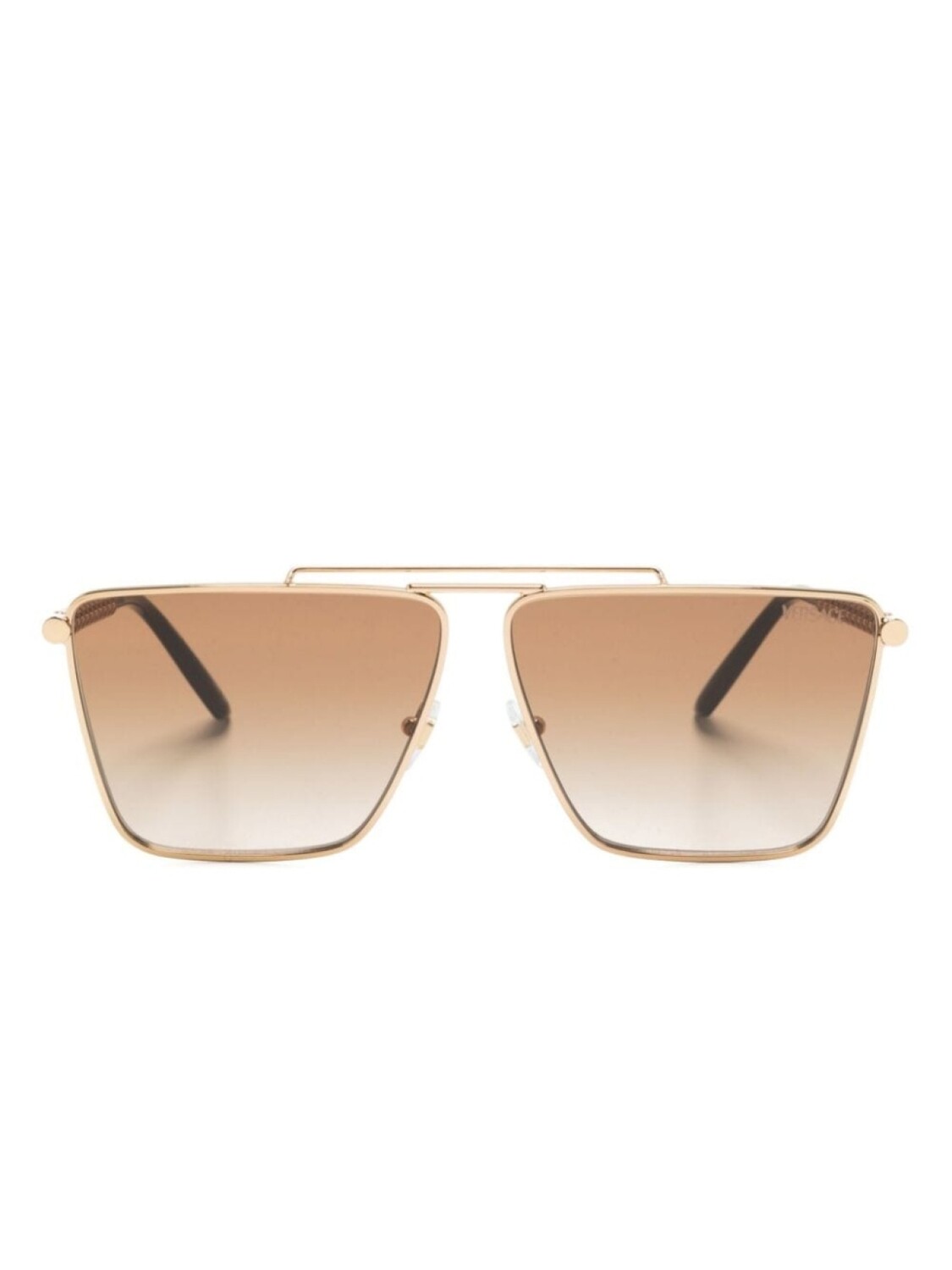 Солнцезащитные очки в массивной оправе Versace Eyewear, золотистый
Солнцезащитные очки в массивной оправе Versace Eyewear, золотистый