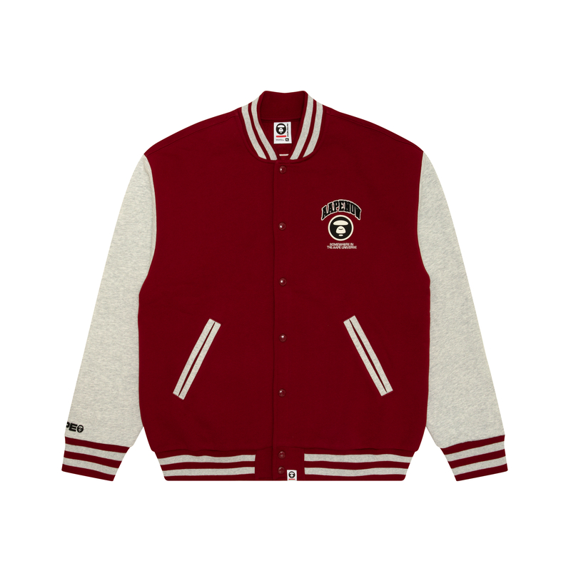 By *A Bathing APE Logo Baseball Jacket Aape, красный
By *A Bathing APE Logo Baseball Jacket Aape, красный