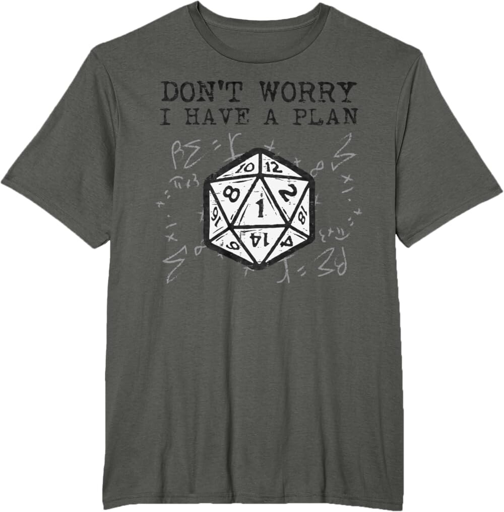 Мужская футболка RPG Gamer Dont Worry I Have Plan, серый
Мужская футболка RPG Gamer Dont Worry I Have Plan, серый