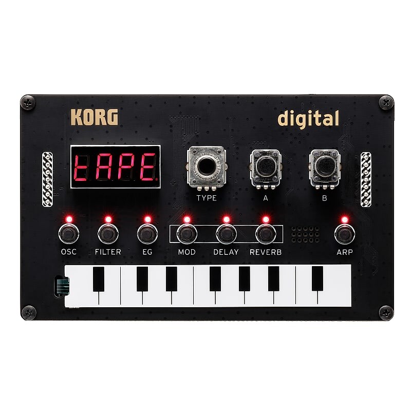 Korg Nu:Tekt NTS-1 Digital Kit Программируемый синтезатор своими руками 
Korg Nu:Tekt NTS-1 Digital Kit Программируемый синтезатор своими руками