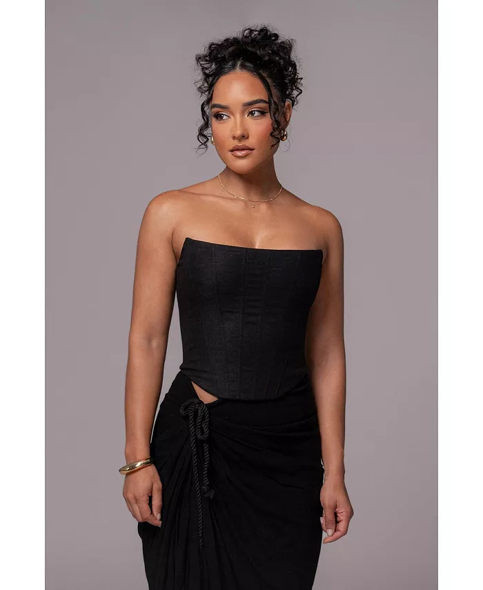 Женский реверсивный корсет Fenix из льна JLUXLABEL, черный
Женский реверсивный корсет Fenix из льна JLUXLABEL, черный