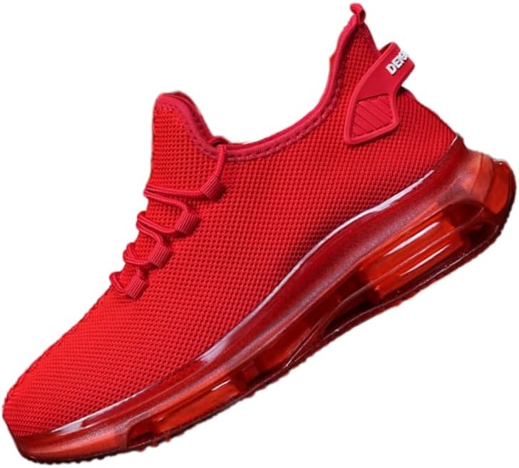 Мужские летние спортивные кроссовки до щиколотки с дышащей сеткой, подходят для повседневных спортивных занятий Hoalox, красный
Мужские летние спортивные кроссовки до щиколотки с дышащей сеткой, подходят для повседневных спортивных занятий Hoalox, красный
