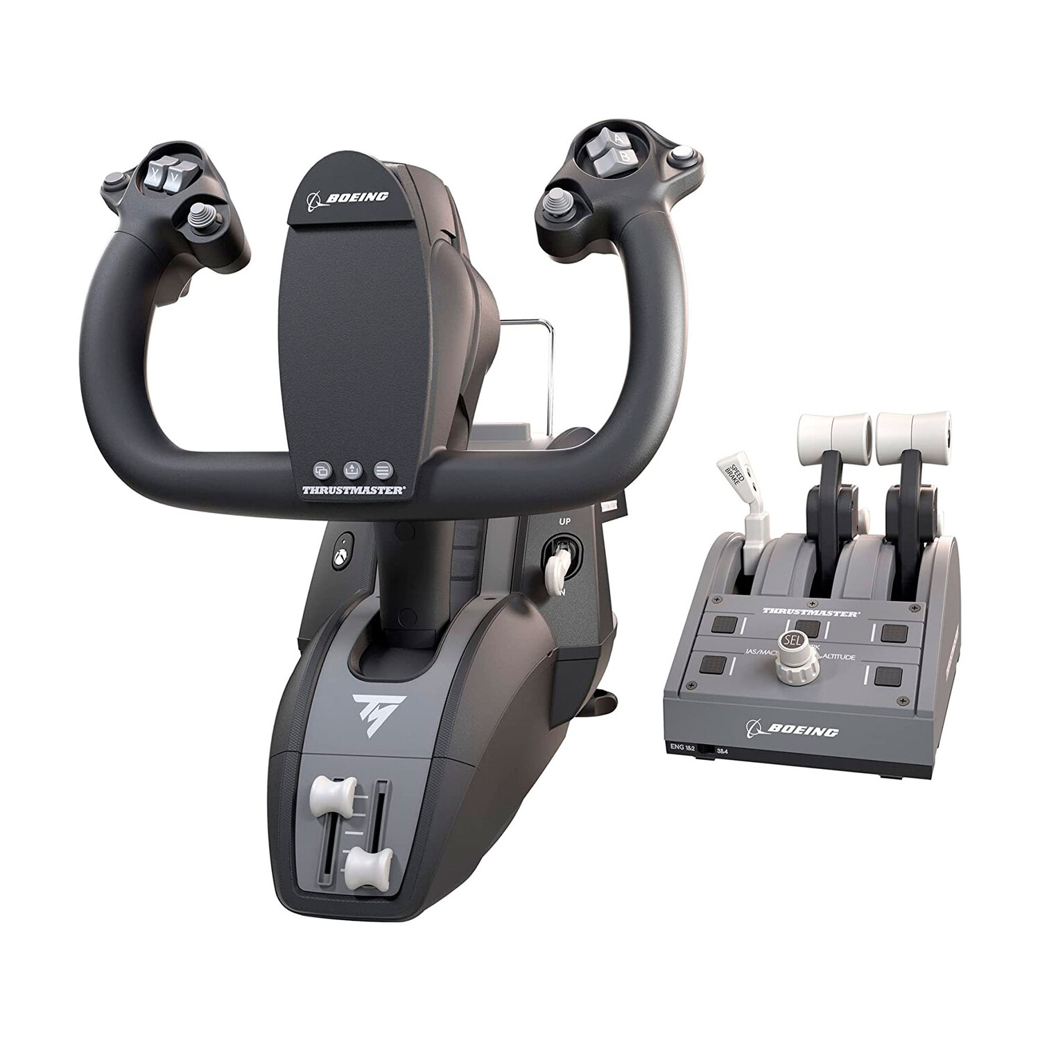 Штурвал Thrustmaster Yoke Pack Boeing Edition, черный
Штурвал Thrustmaster Yoke Pack Boeing Edition, черный