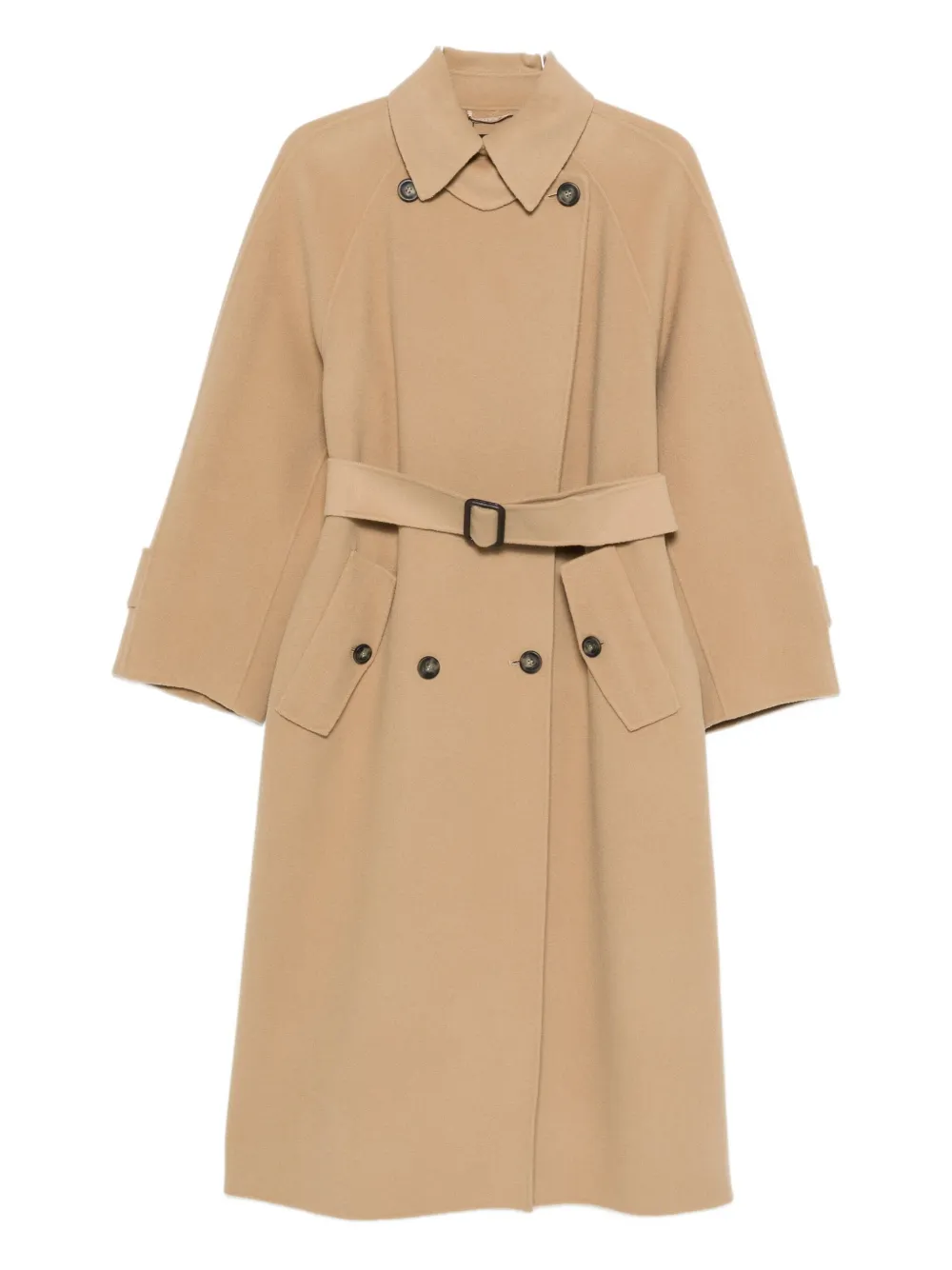 Двубортное пальто из чистой шерсти Weekend Max Mara, нейтральный
Двубортное пальто из чистой шерсти Weekend Max Mara, нейтральный