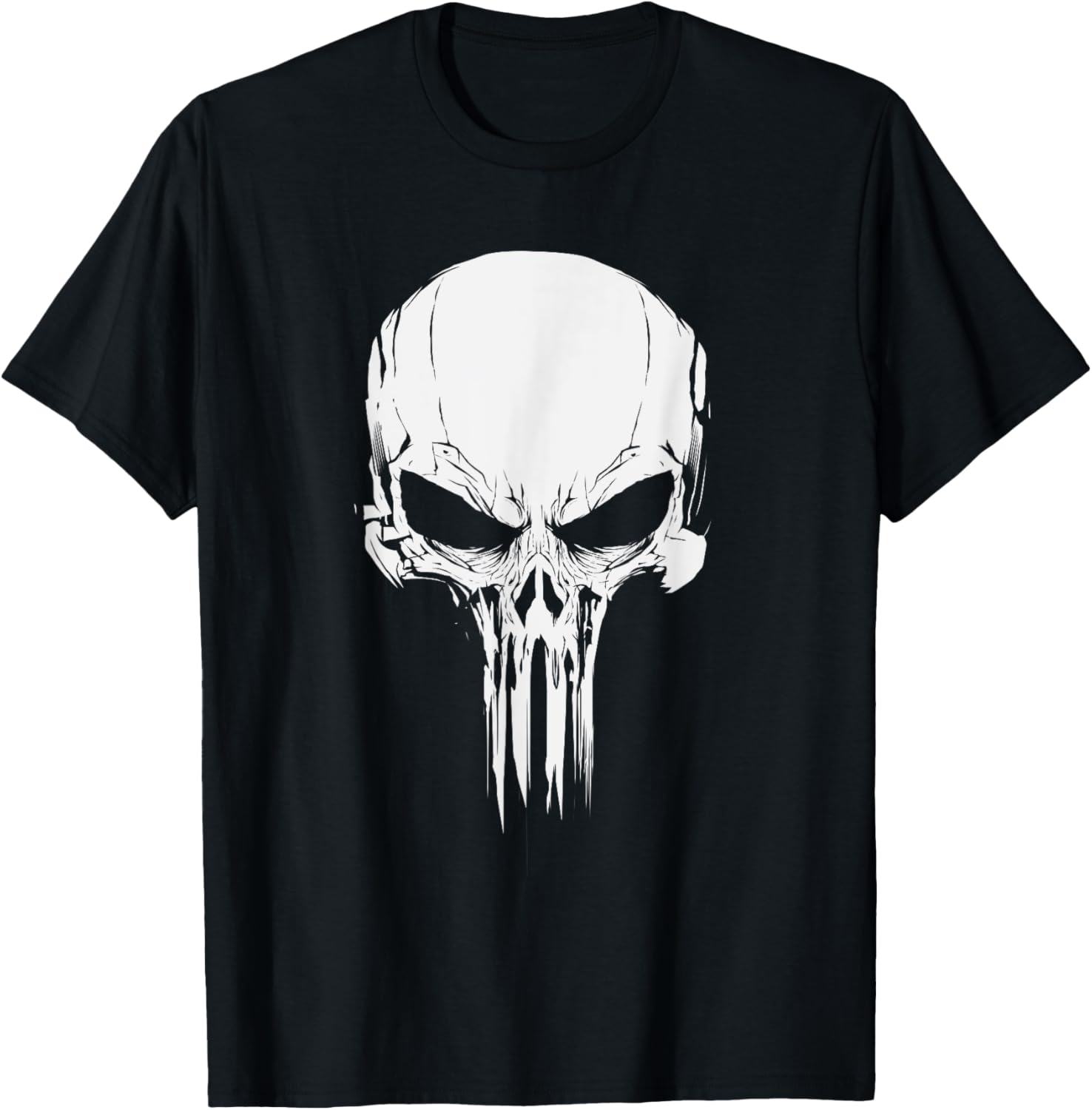 Футболка Marvel Punisher Classic Skull с белым логотипом, черная
Футболка Marvel Punisher Classic Skull с белым логотипом, черная