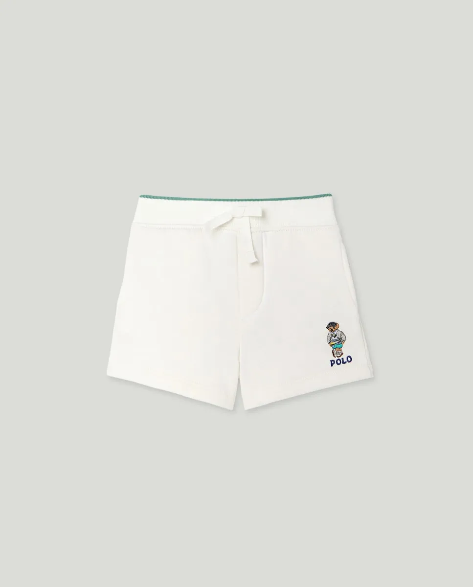 Детские шорты для мальчика с эластичным поясом и медведем Polo Polo Ralph Lauren, светло-бежевый
Детские шорты для мальчика с эластичным поясом и медведем Polo Polo Ralph Lauren, светло-бежевый