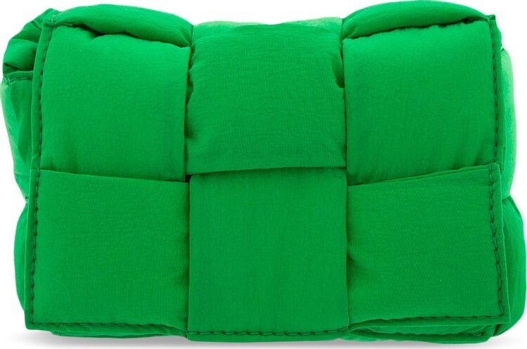 Сумка Bottega Veneta Candy Cassette Nylon Bag Parakeet, зеленый
Сумка Bottega Veneta Candy Cassette Nylon Bag Parakeet, зеленый