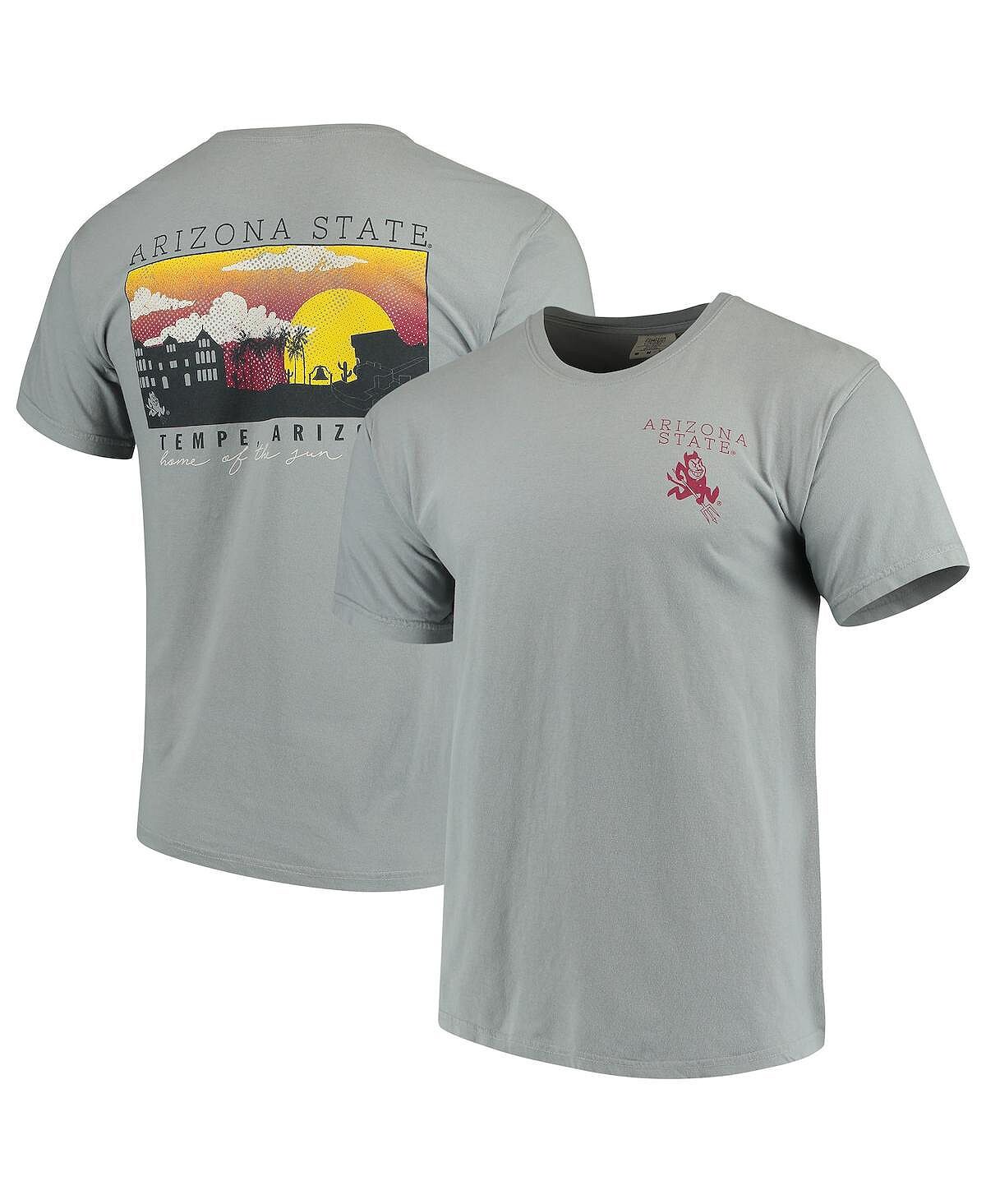 Мужская серая футболка arizona state sun devils team comfort colours campus scenery Image One, серый
Мужская серая футболка arizona state sun devils team comfort colours campus scenery Image One, серый