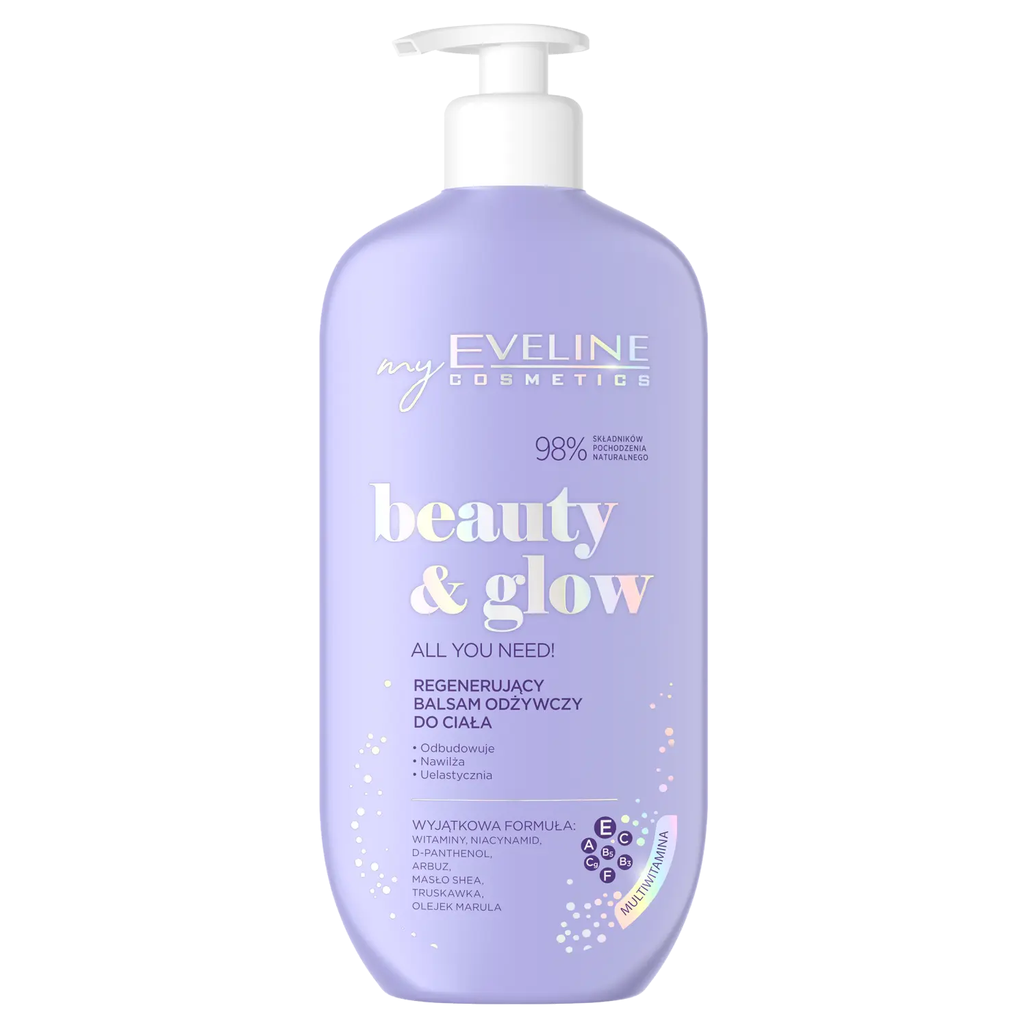Eveline Cosmetics Beauty Glow Питательный лосьон для тела, 350 мл
Eveline Cosmetics Beauty Glow Питательный лосьон для тела, 350 мл