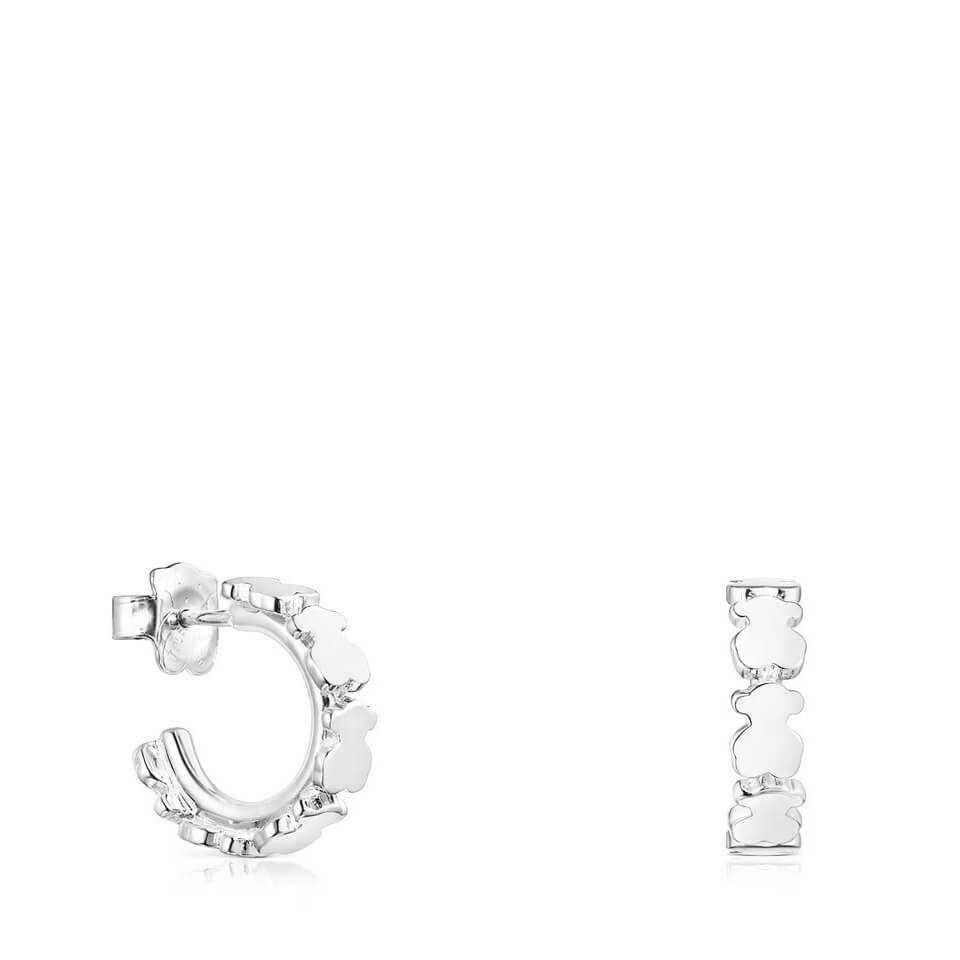 Серьги-кольца Tous Straight, серебро
Серьги-кольца Tous Straight, серебро