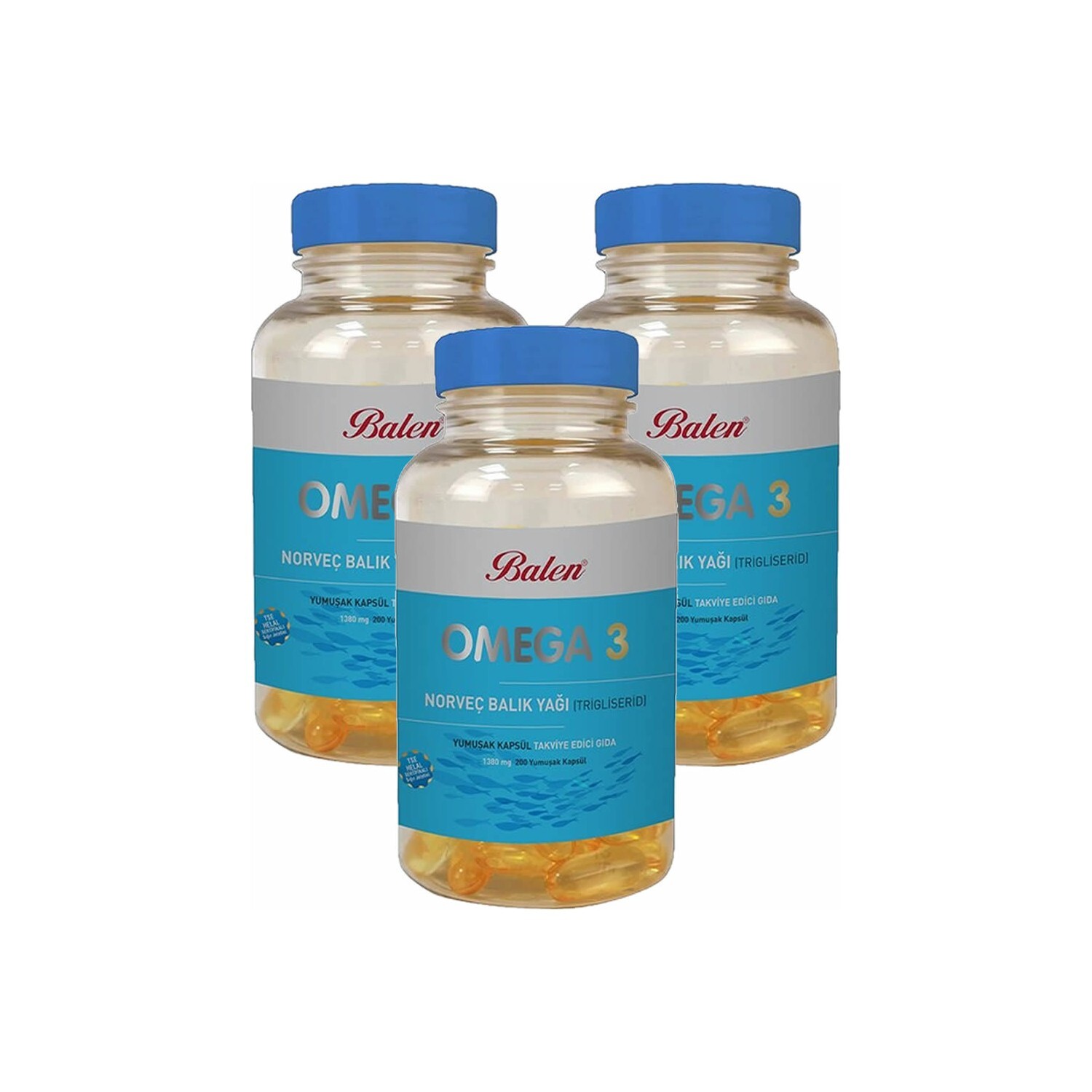 Норвежский рыбий жир Balen Omega-3 (триглицерид) 1380 мг, 3 упаковки по 200 капсул
Норвежский рыбий жир Balen Omega-3 (триглицерид) 1380 мг, 3 упаковки по 200 капсул