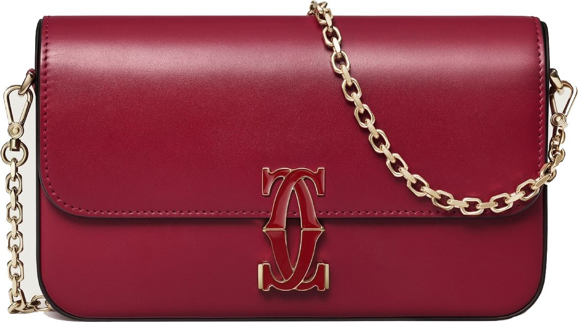 Сумка Cartier Mini C de Cartier, вишнево-красный
Сумка Cartier Mini C de Cartier, вишнево-красный