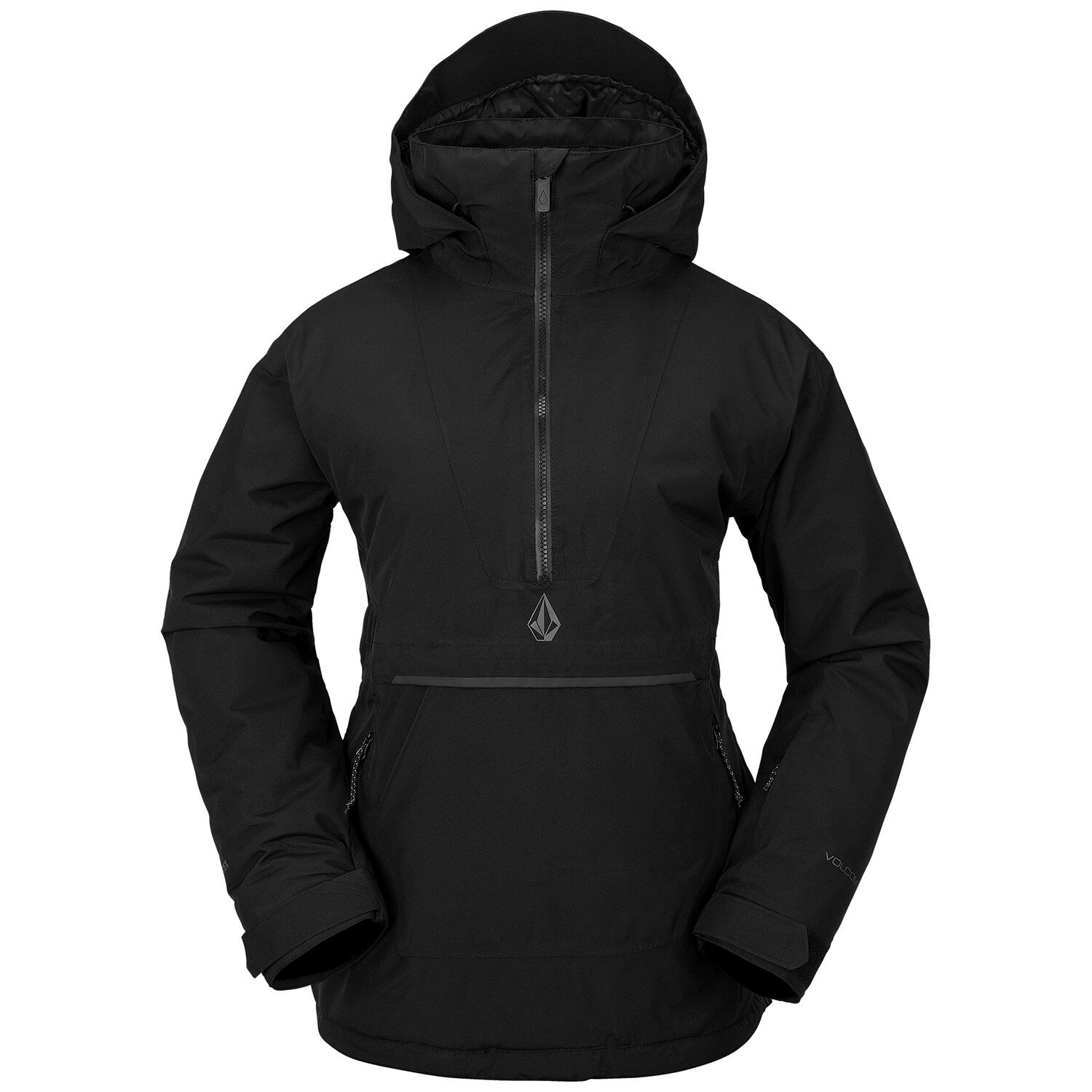 Пуловер женский Volcom Fern Goretex утепленный, черный 
Пуловер женский Volcom Fern Goretex утепленный, черный