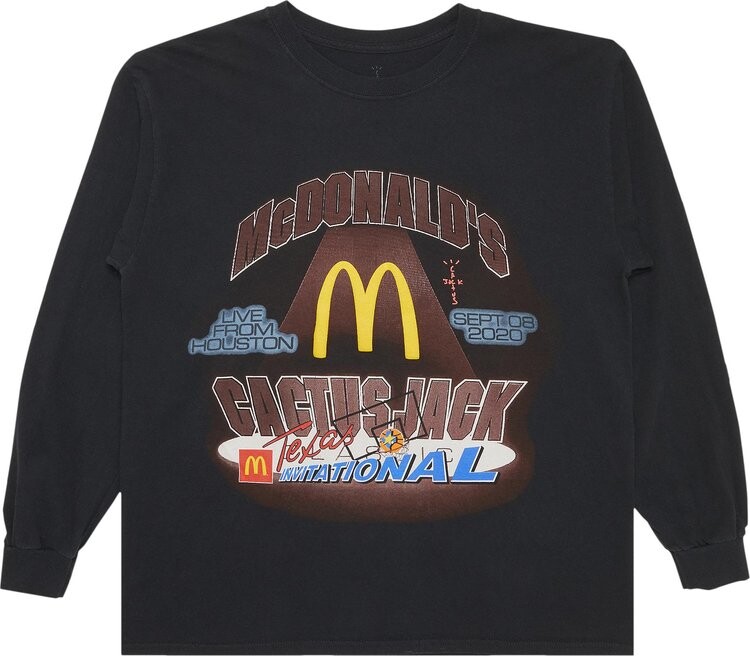 Футболка Cactus Jack by Travis Scott x McDonald's Invitational Long-Sleeve T-Shirt 'Black', черный
Футболка Cactus Jack by Travis Scott x McDonald's Invitational Long-Sleeve T-Shirt 'Black', черный