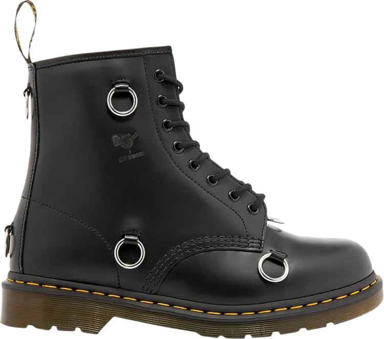 Ботинки Raf Simons x 1460 Smooth Black, черный 
Ботинки Raf Simons x 1460 Smooth Black, черный