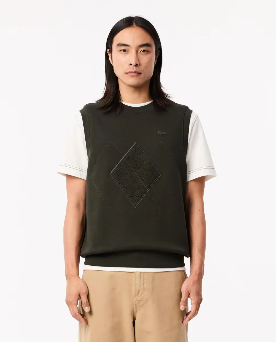 Плюшевый мужской жилет Lacoste, цвет Verde Militar
Плюшевый мужской жилет Lacoste, цвет Verde Militar