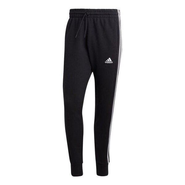 Брюки Essentials французский трикотаж зауженные манжеты 3 полоски брюки Adidas, черный
Брюки Essentials французский трикотаж зауженные манжеты 3 полоски брюки Adidas, черный