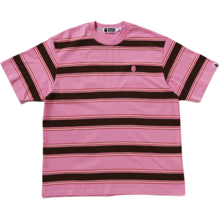 Футболка с коротким рукавом в полоску A BATHING APE, розовый
Футболка с коротким рукавом в полоску A BATHING APE, розовый