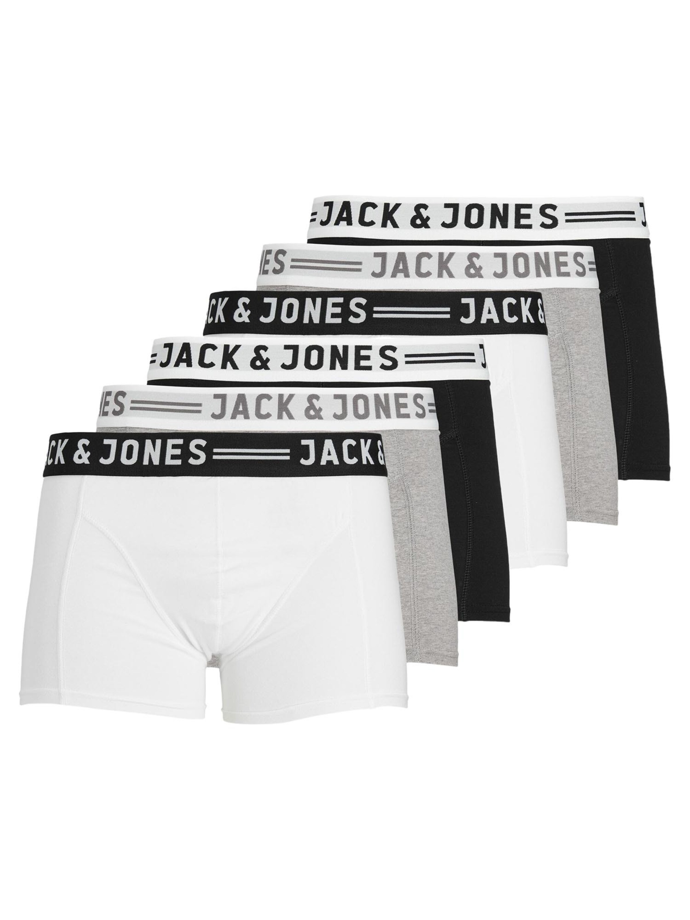 JACK & JONES Трусы боксеры 'Sense' в сером цвете
JACK & JONES Трусы боксеры 'Sense' в сером цвете