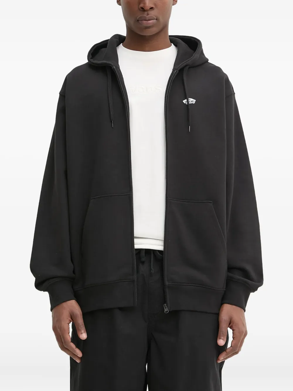Худи на молнии с логотипом Vans, черный
Худи на молнии с логотипом Vans, черный