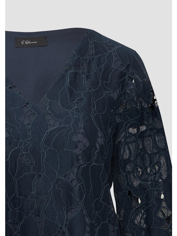Блузка s.Oliver BLACK LABEL, синий 
Блузка s.Oliver BLACK LABEL, синий