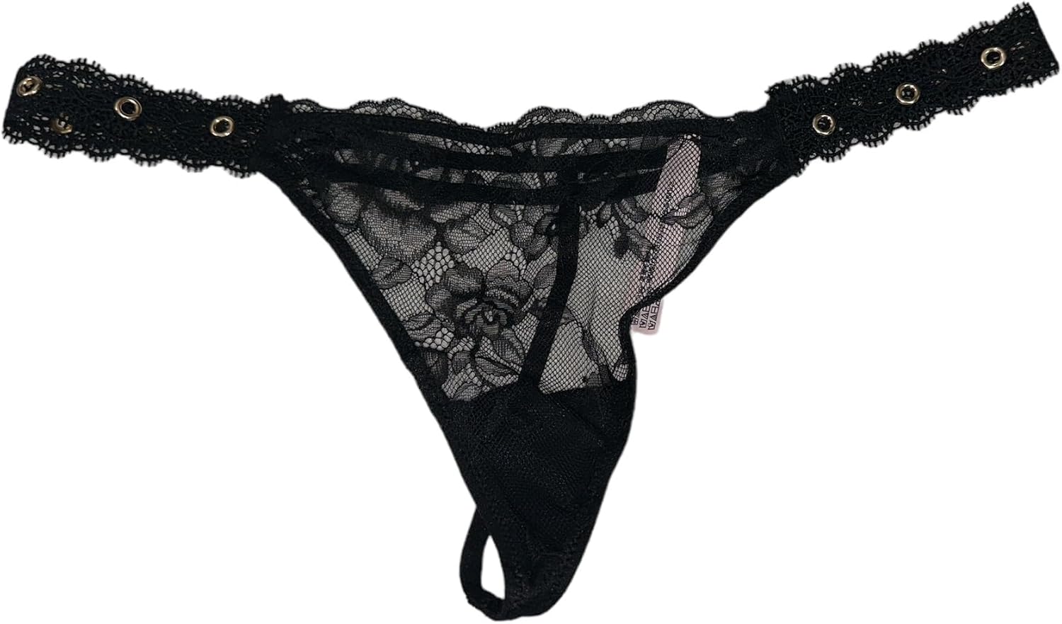 Трусики-стринги Victoria's Secret Rose Lace Grommet с V-образным вырезом, цвет черный, новые, Black
Трусики-стринги Victoria's Secret Rose Lace Grommet с V-образным вырезом, цвет черный, новые, Black