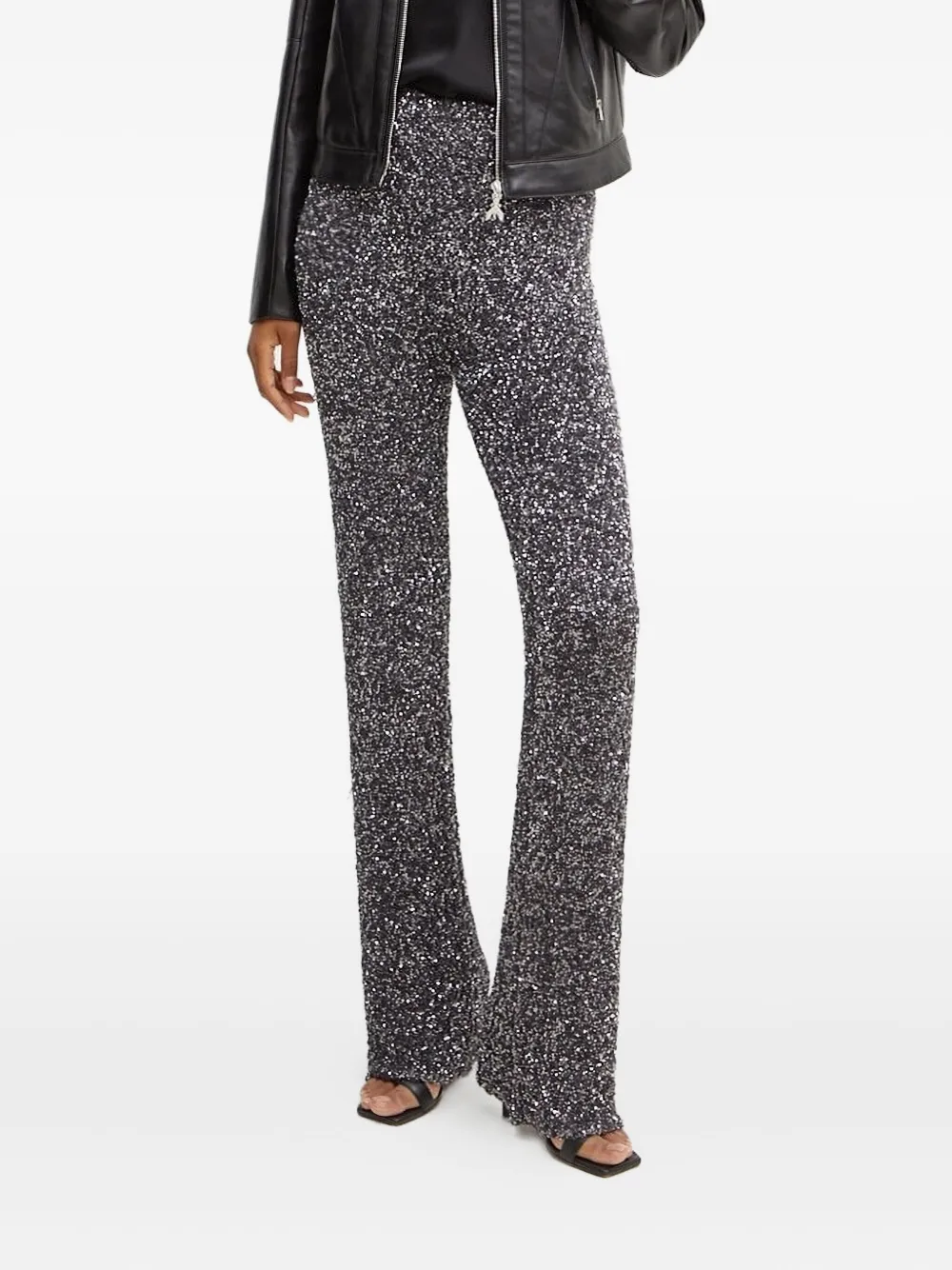 Брюки с пайетками Liviana Conti, серебряный
Брюки с пайетками Liviana Conti, серебряный