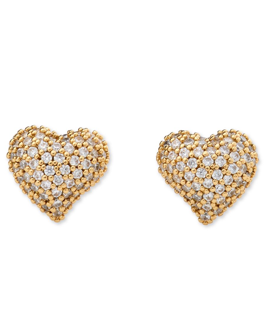 Серьги-гвоздики Amour с кубическим цирконием и золотистым покрытием kate spade new york, Gold Tone
Серьги-гвоздики Amour с кубическим цирконием и золотистым покрытием kate spade new york, Gold Tone