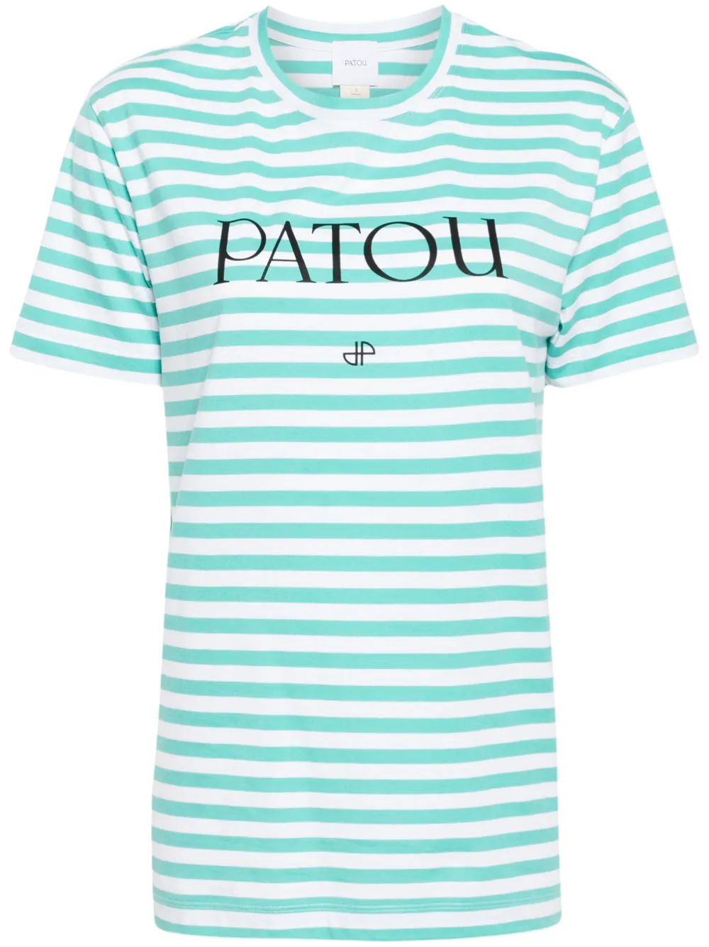 Футболка в полоску с логотипом PATOU, синий
Футболка в полоску с логотипом PATOU, синий