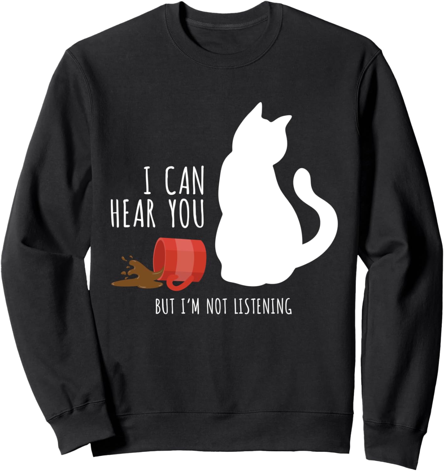 Забавная толстовка с котом и кофе Я тебя слышу, но не слушаю Cats Fun & Unique Gifts, черный
Забавная толстовка с котом и кофе Я тебя слышу, но не слушаю Cats Fun & Unique Gifts, черный