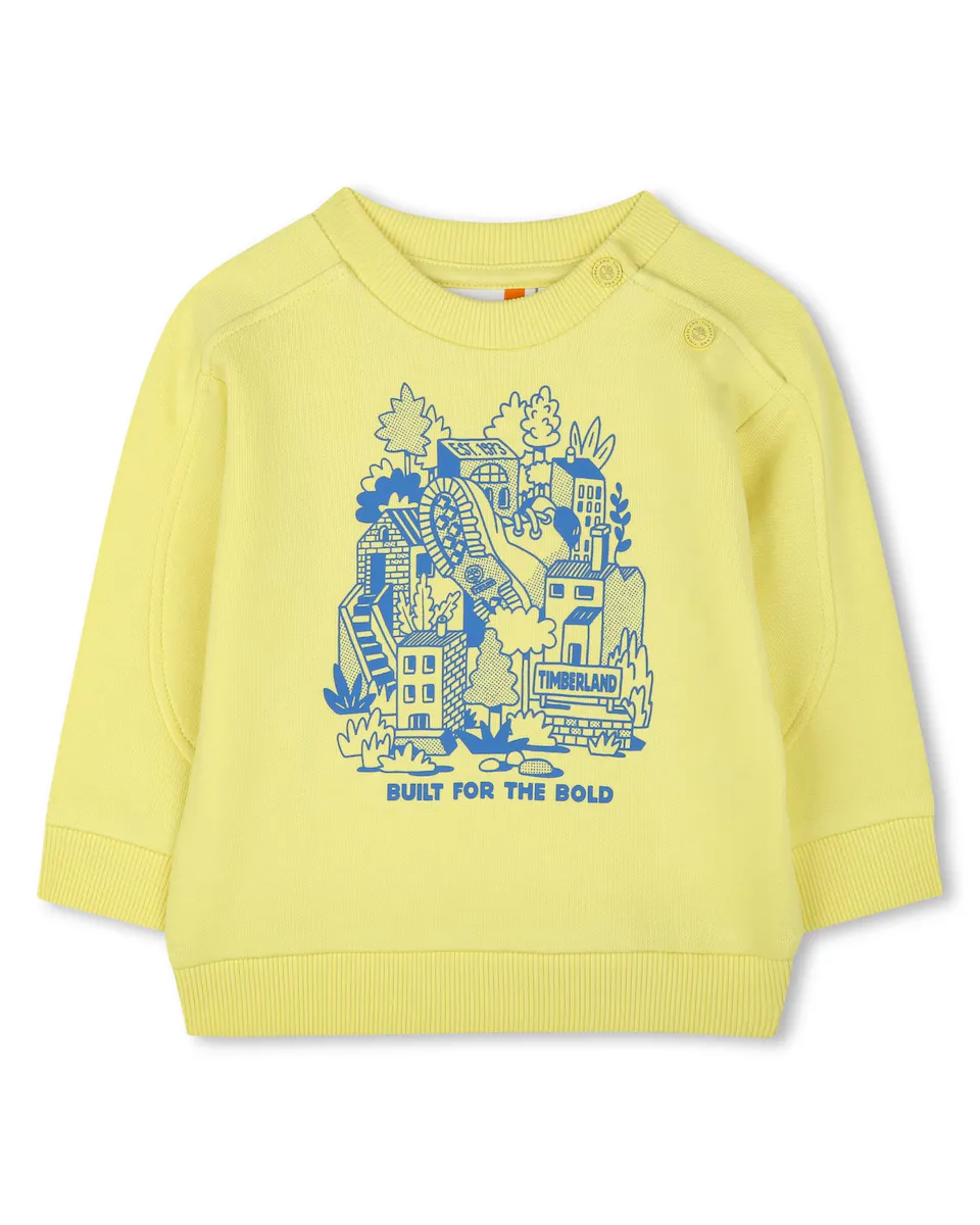Толстовка для мальчика желтого цвета с длинными рукавами Timberland, жёлтый
Толстовка для мальчика желтого цвета с длинными рукавами Timberland, жёлтый
