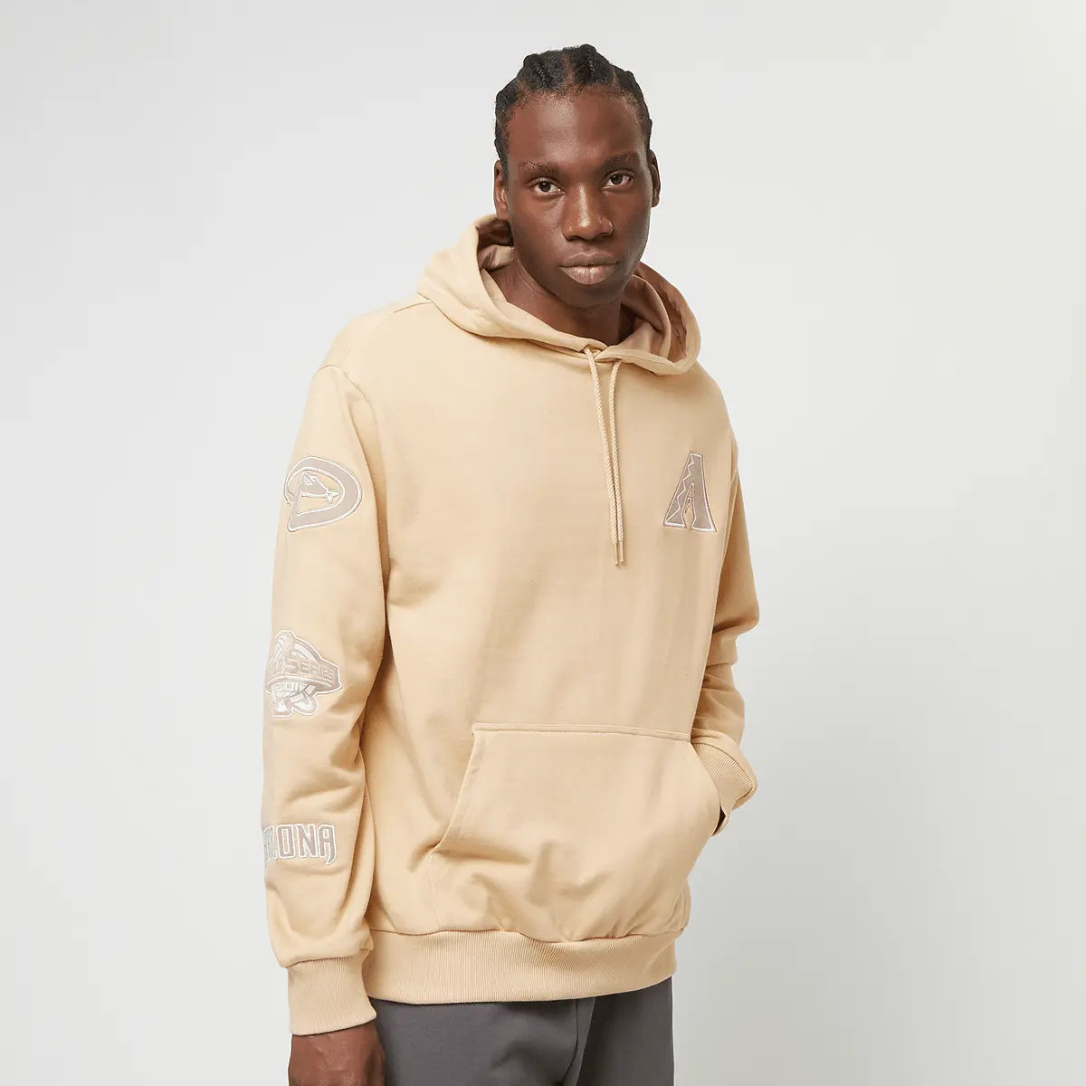 Толстовка New Era MLB World Series Oversized Hoody Arizona Diamondbacks, бежевый/коричневый
Толстовка New Era MLB World Series Oversized Hoody Arizona Diamondbacks, бежевый/коричневый