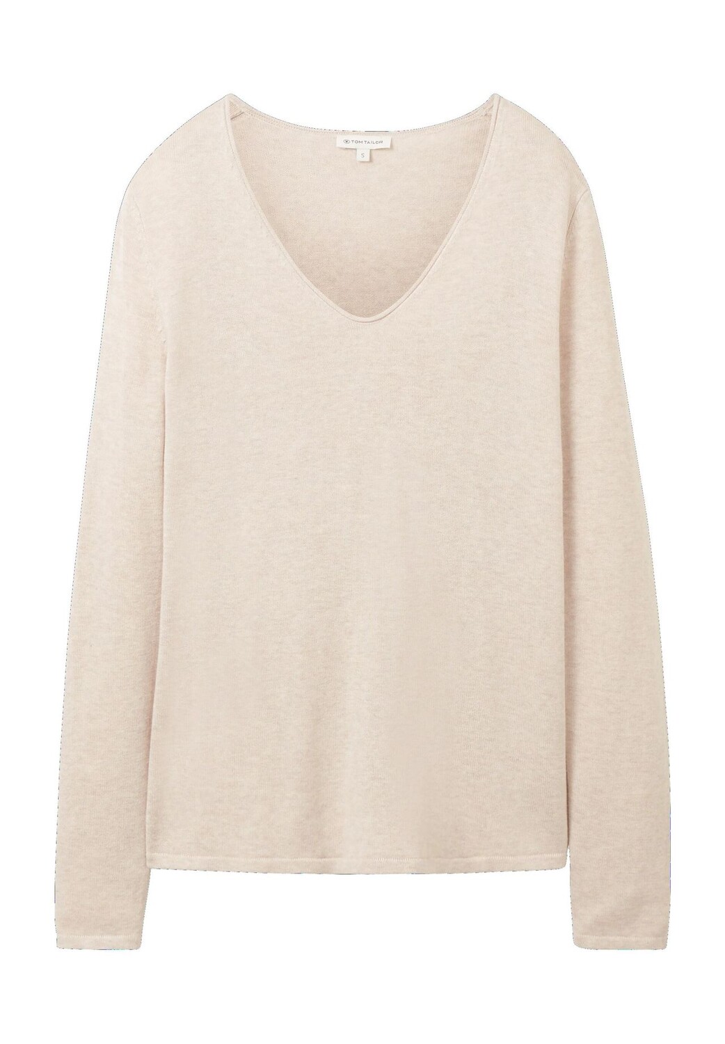Вязаный женский свитер с V-образным вырезом TOM TAILOR, цвет Desert Sand
Вязаный женский свитер с V-образным вырезом TOM TAILOR, цвет Desert Sand