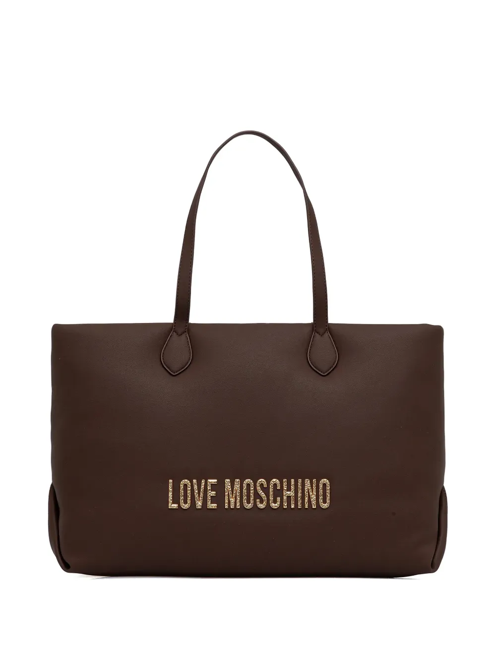 Сумка-тоут с логотипом Love Moschino, коричневый
Сумка-тоут с логотипом Love Moschino, коричневый