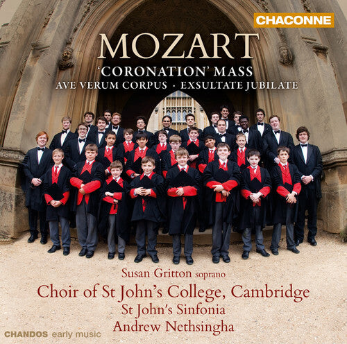 CD диск Mozart / Gritton / Bourne / Furness / Humphreys: Coronation Mass & Ave Verum Corpus &
CD диск Mozart / Gritton / Bourne / Furness / Humphreys: Coronation Mass & Ave Verum Corpus &