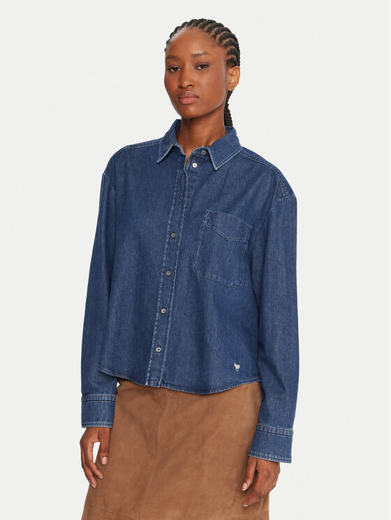 Джинсовая рубашка boxy fit Obbia 2525116052 Weekend Max Mara, синий
Джинсовая рубашка boxy fit Obbia 2525116052 Weekend Max Mara, синий