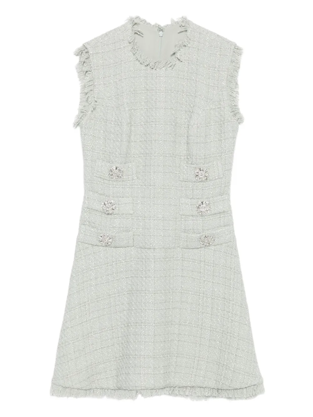 Мини-платье из твида Costarellos, зеленый
Мини-платье из твида Costarellos, зеленый