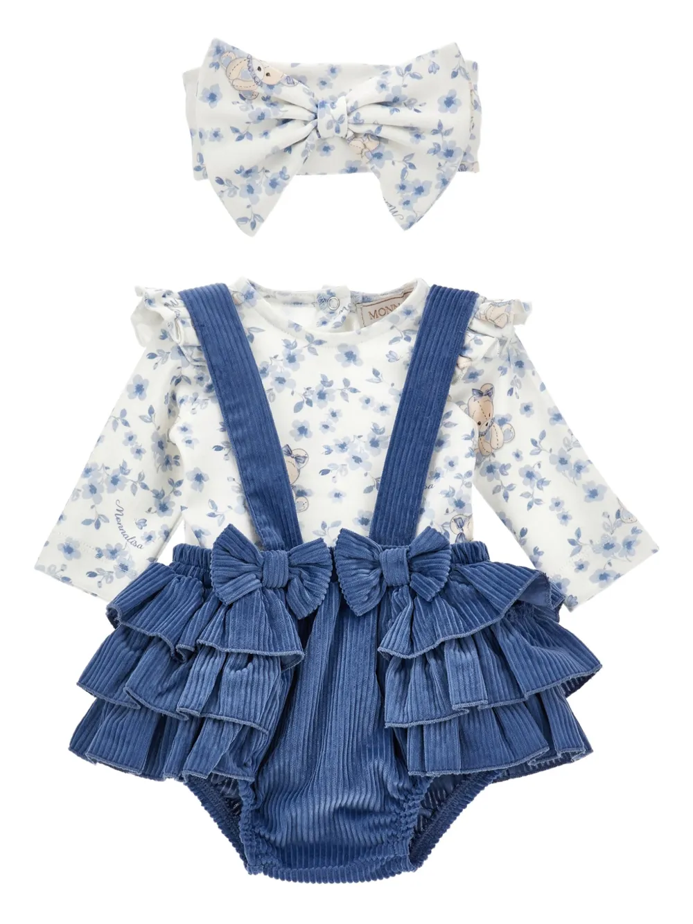 Комплект из органического хлопка Monnalisa, белый
Комплект из органического хлопка Monnalisa, белый