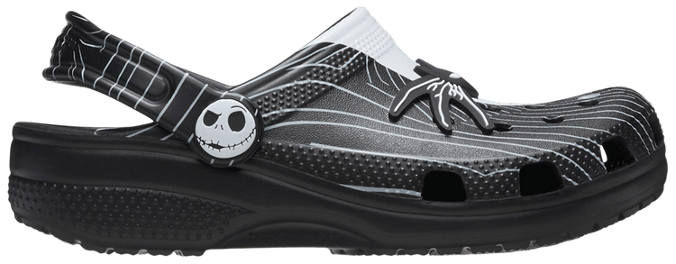 Кроссовки Crocs Nightmare Before Christmas x Classic Clog TD 'Jack Skellington's Suit', черный 
Кроссовки Crocs Nightmare Before Christmas x Classic Clog TD 'Jack Skellington's Suit', черный