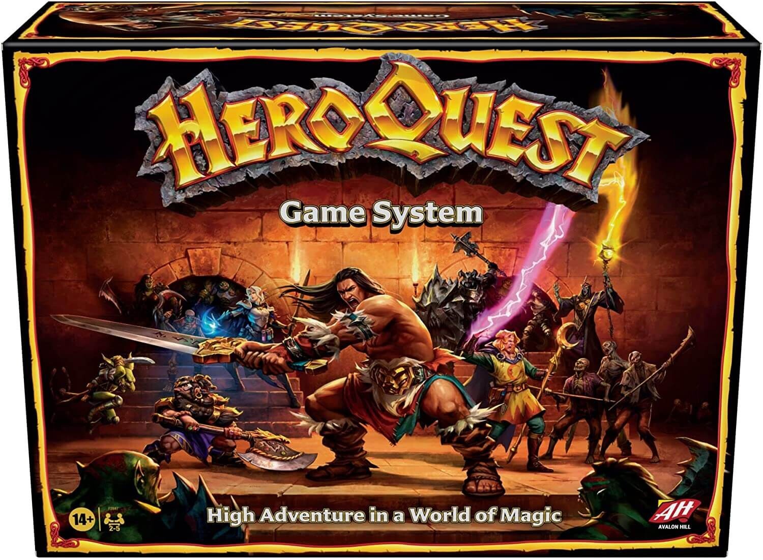Настольная игра Hasbro Gaming Avalon Hill HeroQuest Game System: High Adventure in a World of Magic
Настольная игра Hasbro Gaming Avalon Hill HeroQuest Game System: High Adventure in a World of Magic