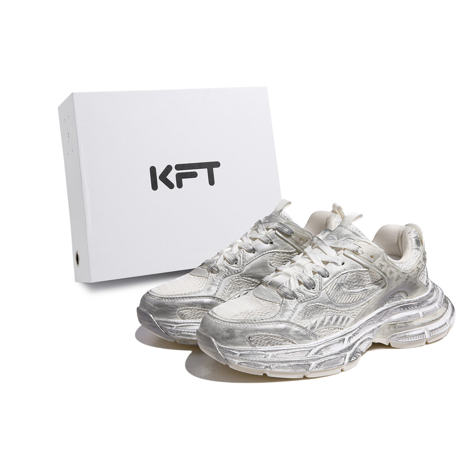 Лоу-топы Moonlight Glow с противоскользящей подошвой и повышенной износостойкостью, массивные кроссовки на платформе, унисекс KFT, экрю (distressed)
Лоу-топы Moonlight Glow с противоскользящей подошвой и повышенной износостойкостью, массивные кроссовки на платформе, унисекс KFT, экрю (distressed)