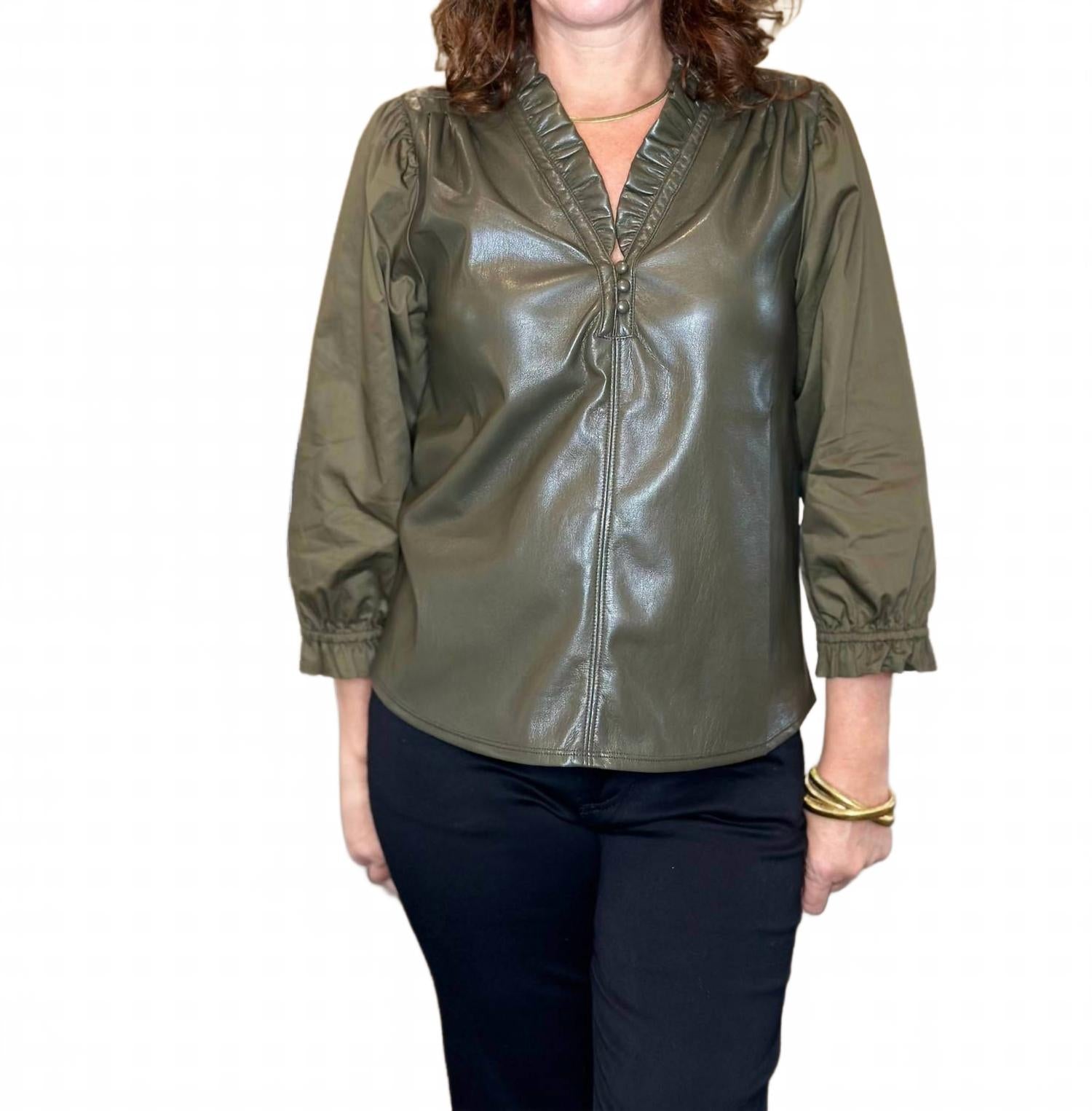 Adria Топ в темном хаки MELISSA NEPTON
Adria Топ в темном хаки MELISSA NEPTON